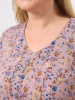 Платье Незнакомка 00.9511.2956 штапель ((56) 164-112-120, сиренево-синий)